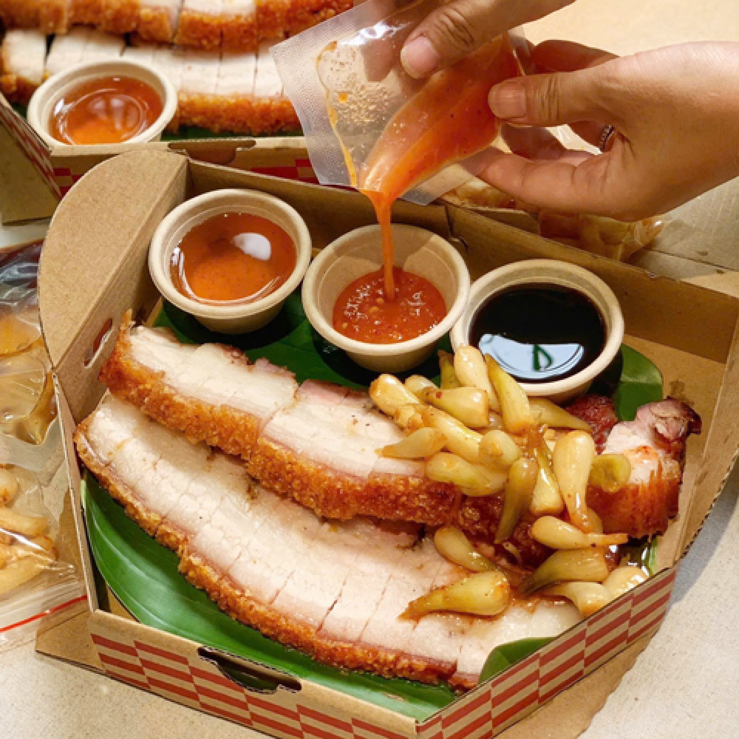 Combo rọi quế giòn bì (300g)